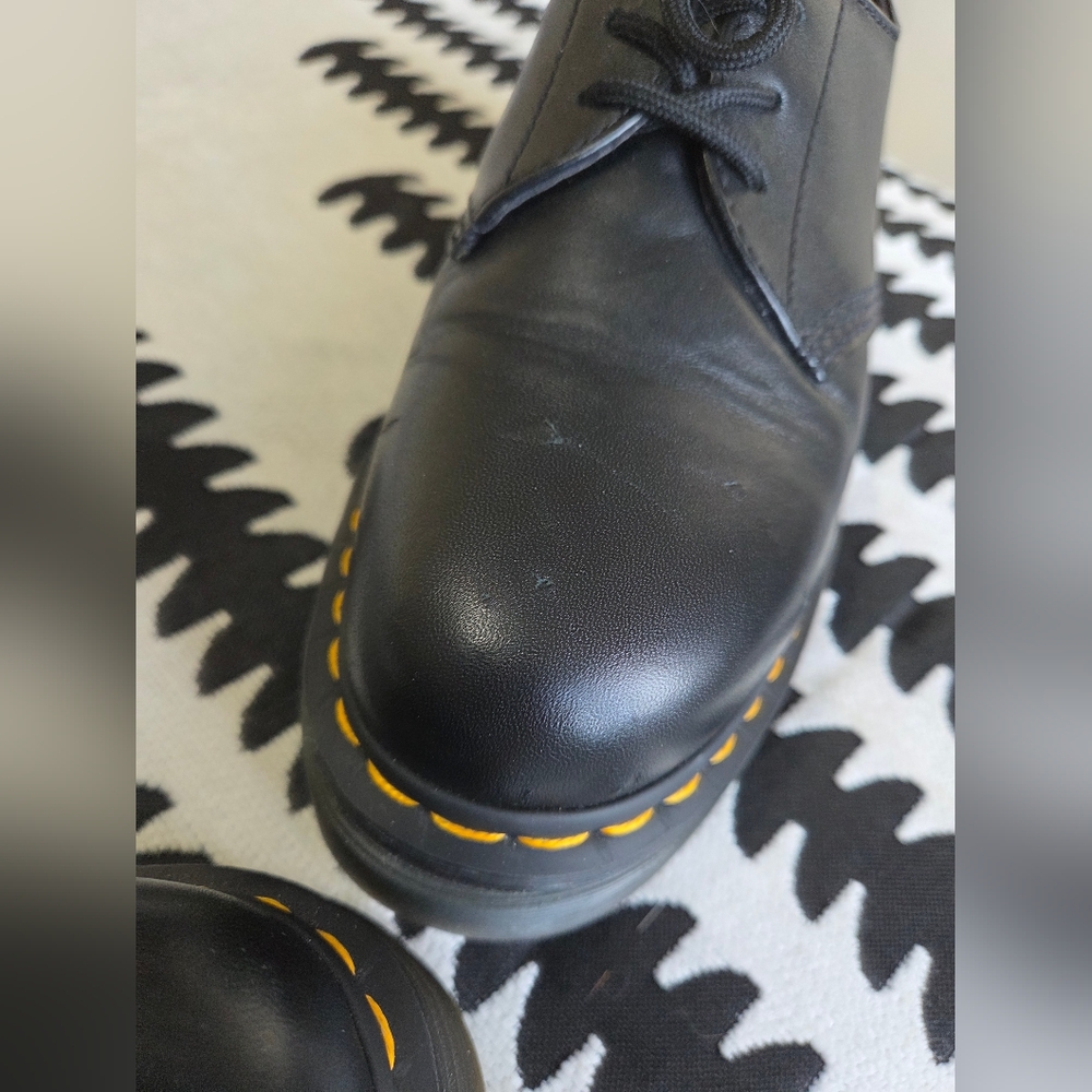 Dr.Marten Oxford Audick Platform In Nappa Leather - Picture 8 of 10
